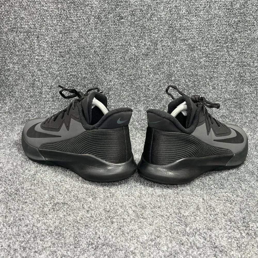 Nike Precision IV NBK Basketball‎ Shoes Men's Size 8 Dark Smoke Black Athletic
